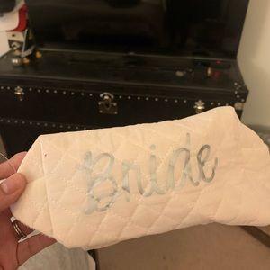 Small bride makeup bag